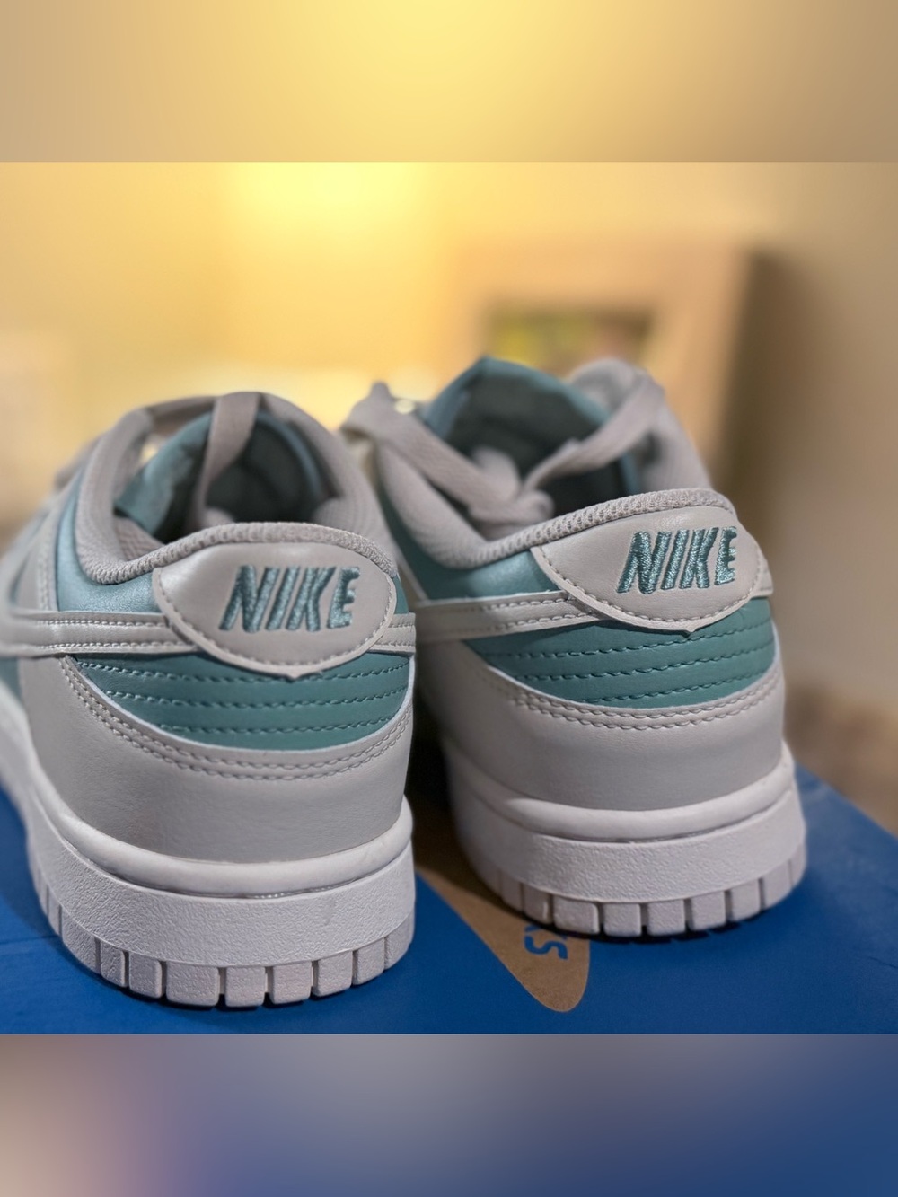 Nike Dunk Low Retro "Denim Turquoise" - Picture 5 of 6